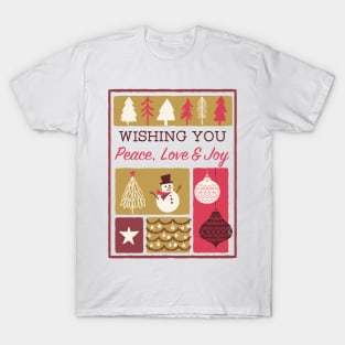 Fun Christmas Card Design T-Shirt